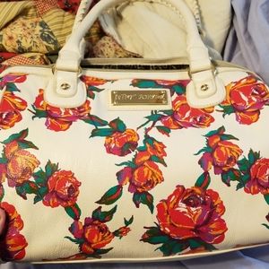 Betsy Johnson floral purse